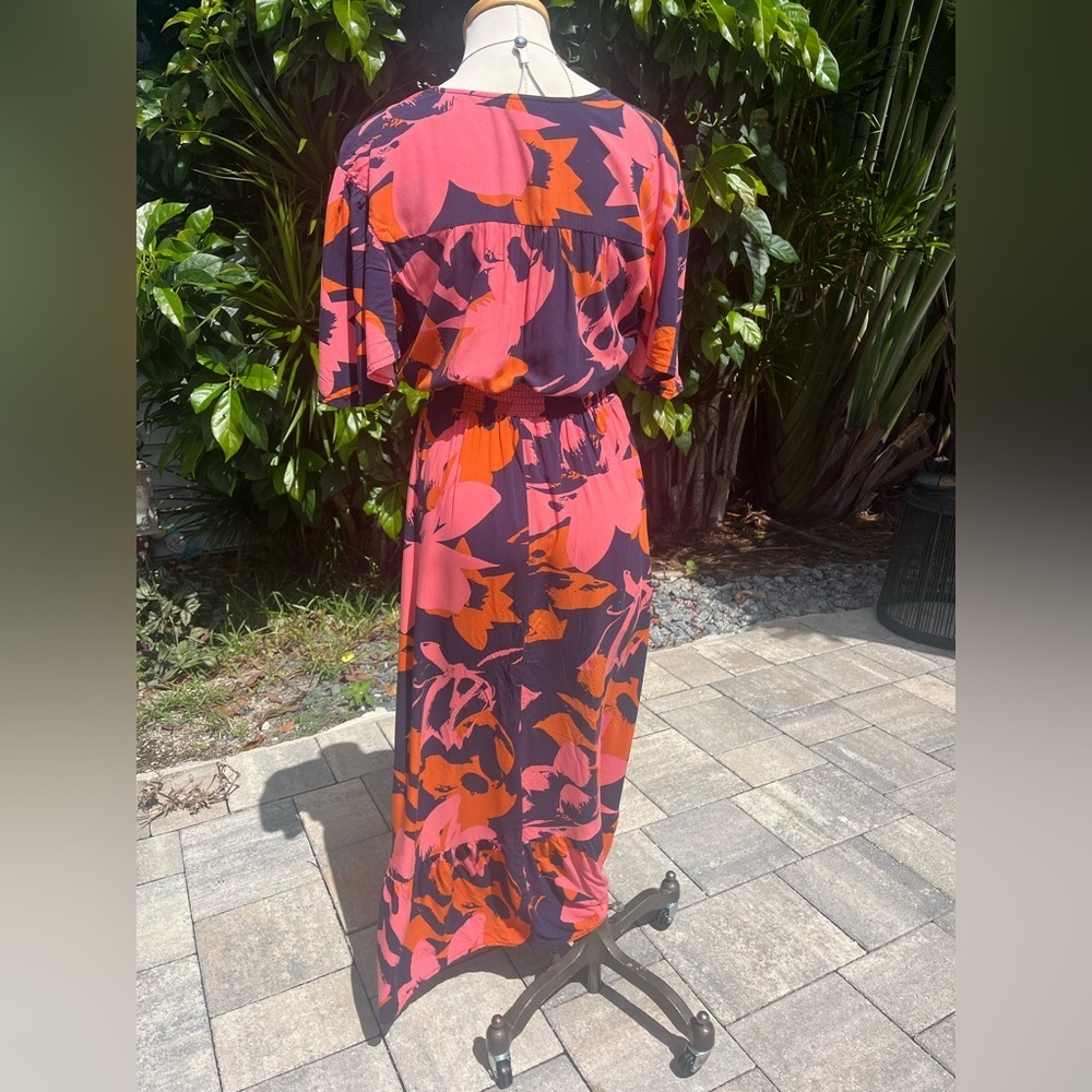 Anthropologie Abel The Label Floral Midi Dress - size medium - Picture 8 of 14